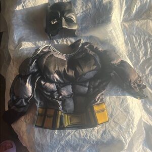 Kids Superhero Costume with Mask - Black and Yellow